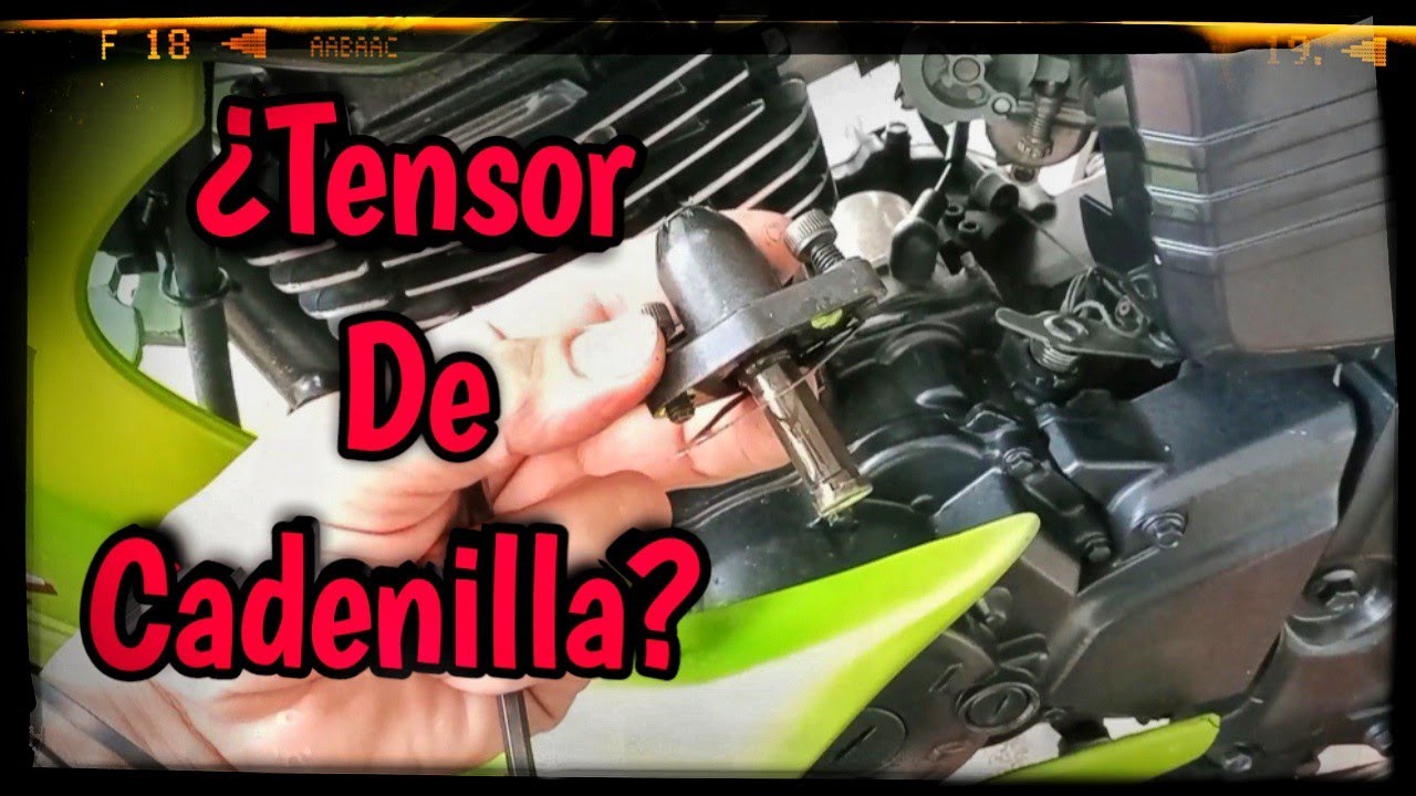 Tensor de cadena de distribución u cadenilla.