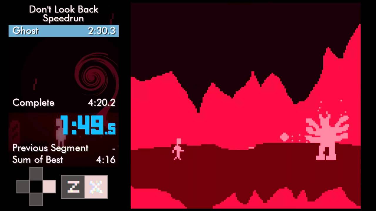 Don't Look Back Speedrun - 4:17.567 [WR]