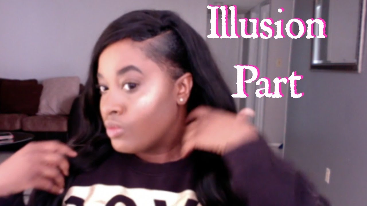 Illusion part with a Sew in