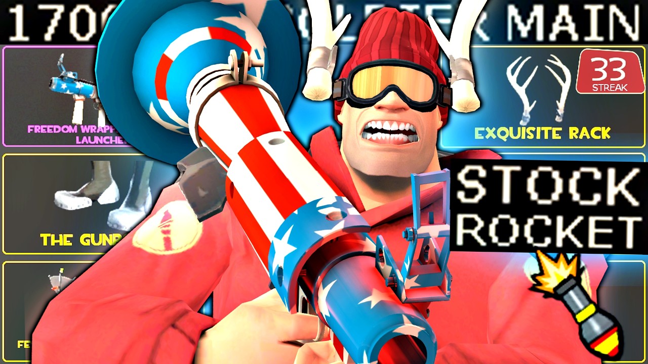 1700+ Hour Soldier Fights for Freedom🔸TF2 Gameplay