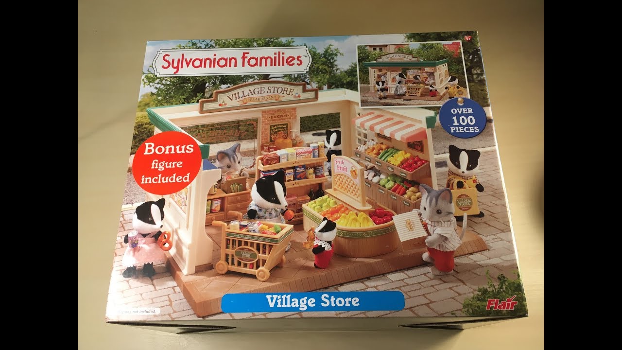 Sylvanian Families Unboxing ~ Village Store Part 1 ~ ASMR