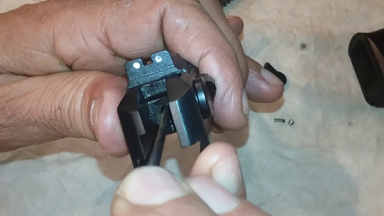 Zigana.K. firing pin removing and assembling