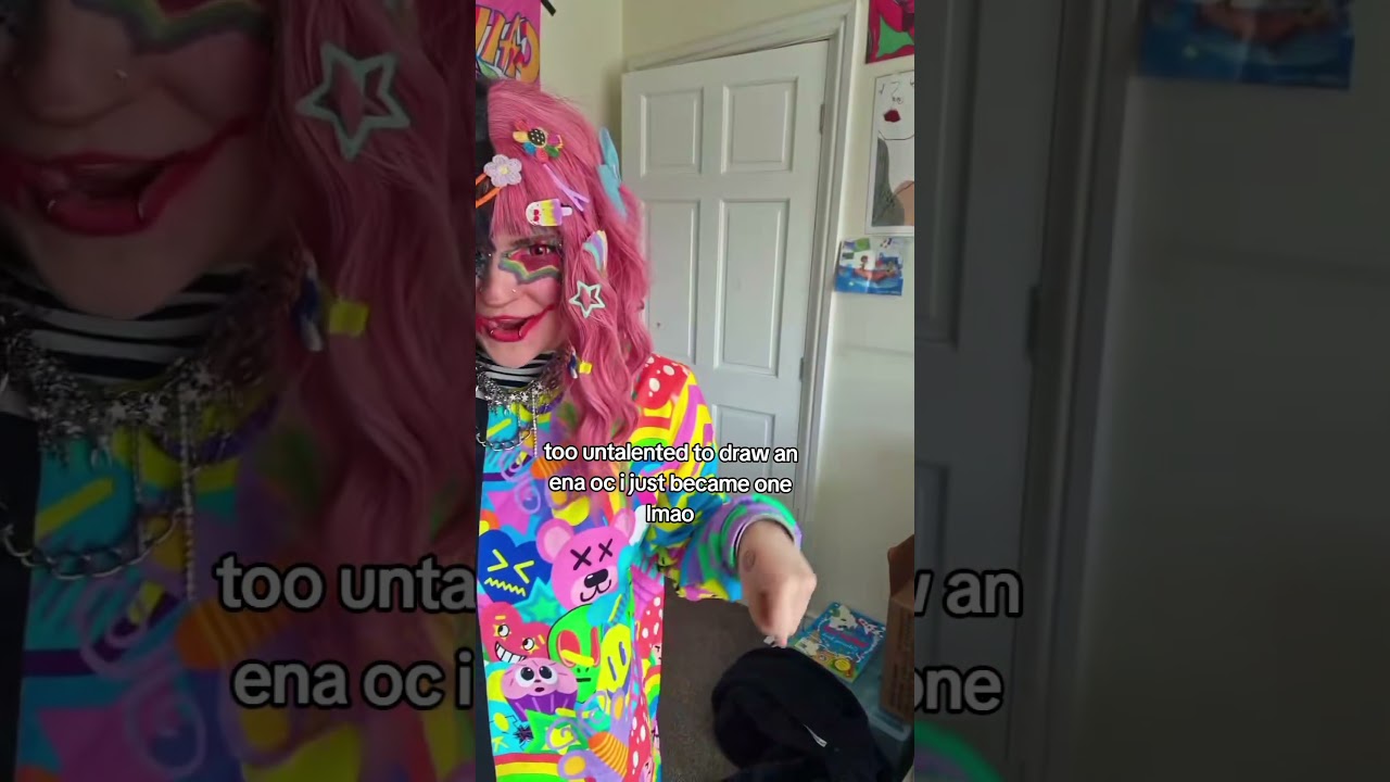 становление настоящей oc ENA #альтернативнаямода #kidcore #ena #joelg #weirdcore #oc #cosplay