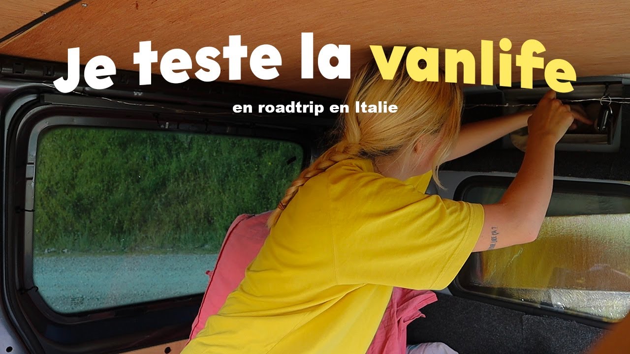 24h AVEC MOI EN VANLIFE (+ VAN TOUR) présentation de l’aménagement de mon van - La Vandrouille Ep4