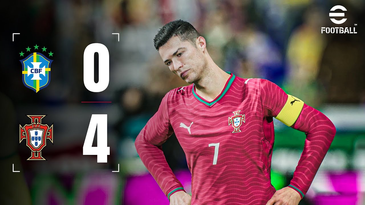 International Giants Collide | Portugal vs Brazil eFootball PC