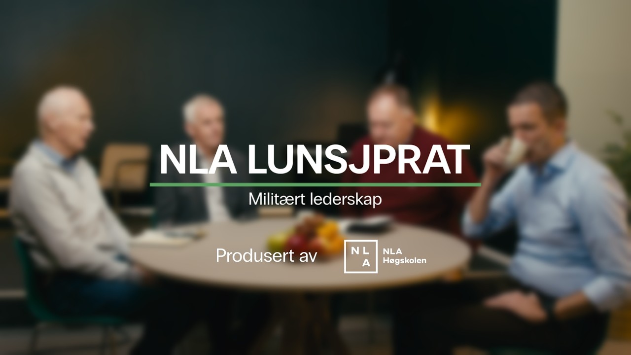 NLA Lunsjprat: Militært lederskap: valg og vurderinger – i krig og fred