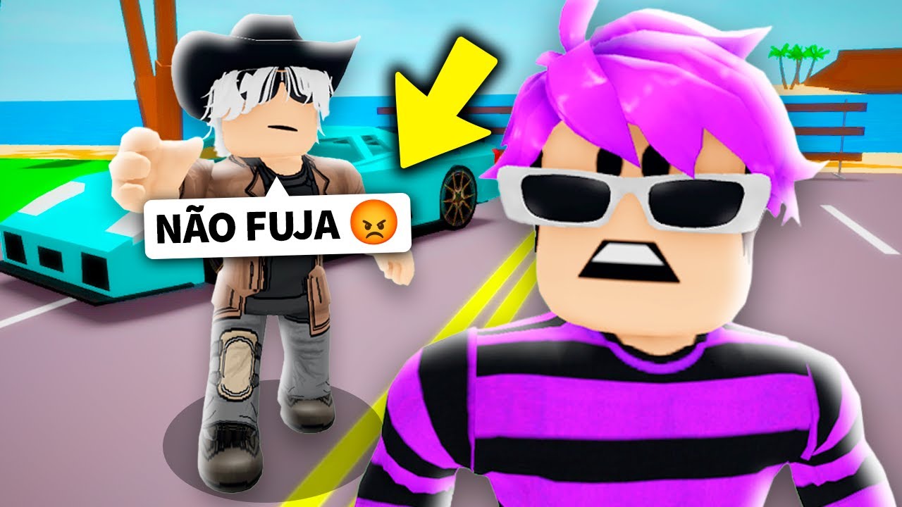 Fui PERSEGUIDO POR UM CAÇADOR De RECOMPENSAS! (Brookhaven)