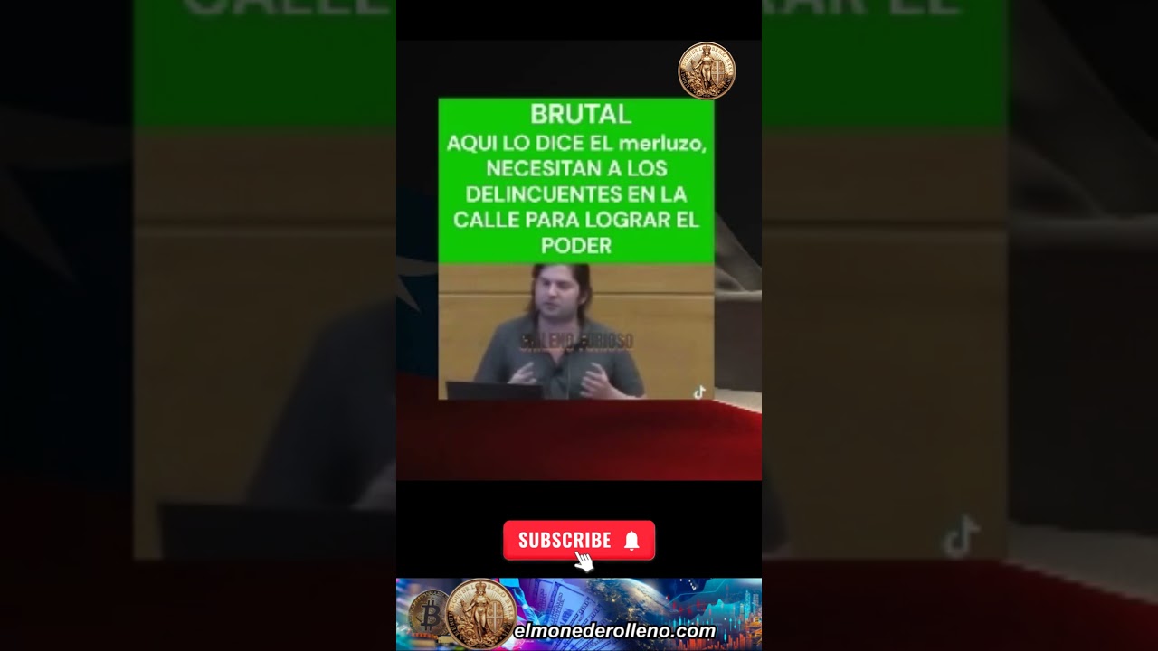 PDTE. GABRIEL BORIC: "HAY QUE HACER LA REVOLUCIÓN CON EL LUMPEN PORQUE NO TIENEN NADA QUE PERDER!" 🔥
