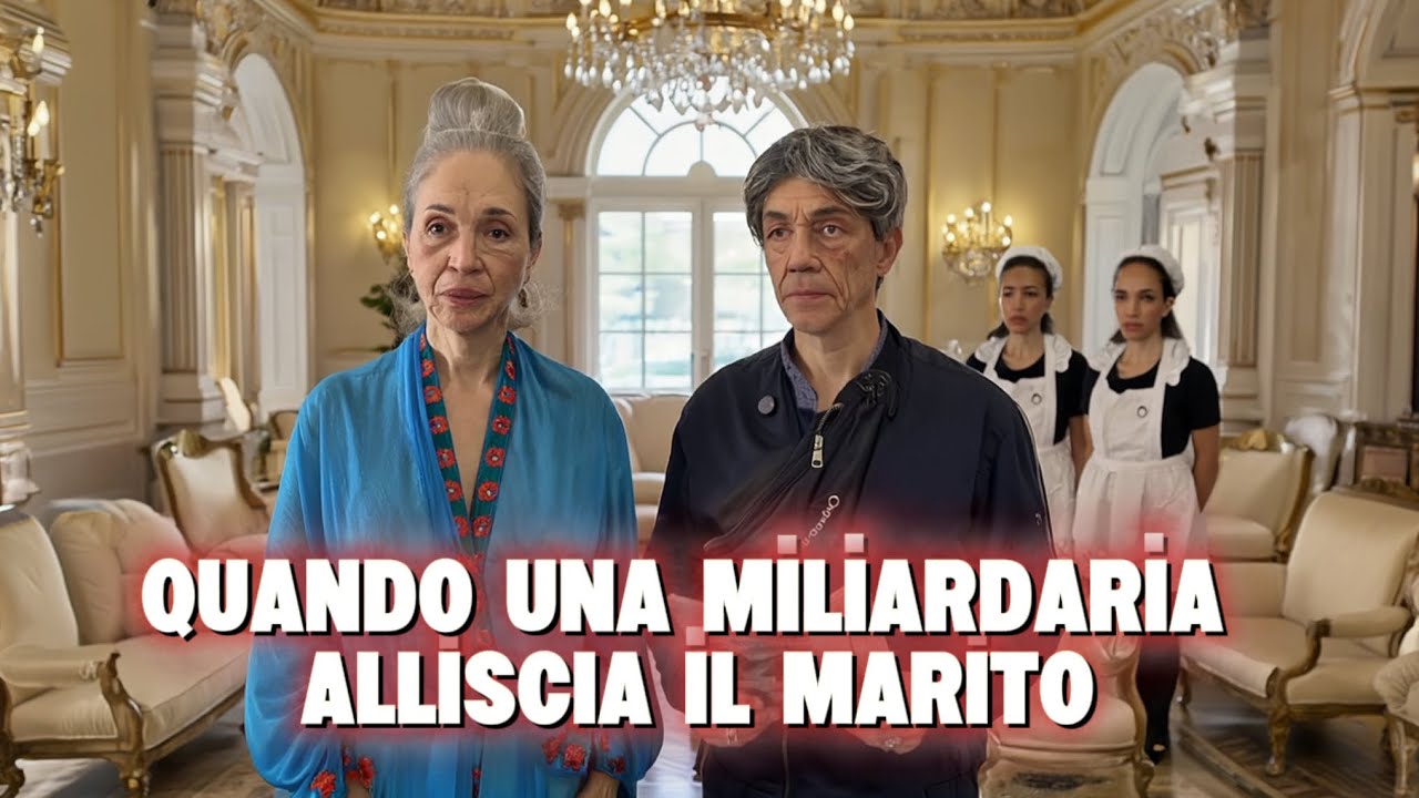 😎Quando una miliardaria alliscia il marito