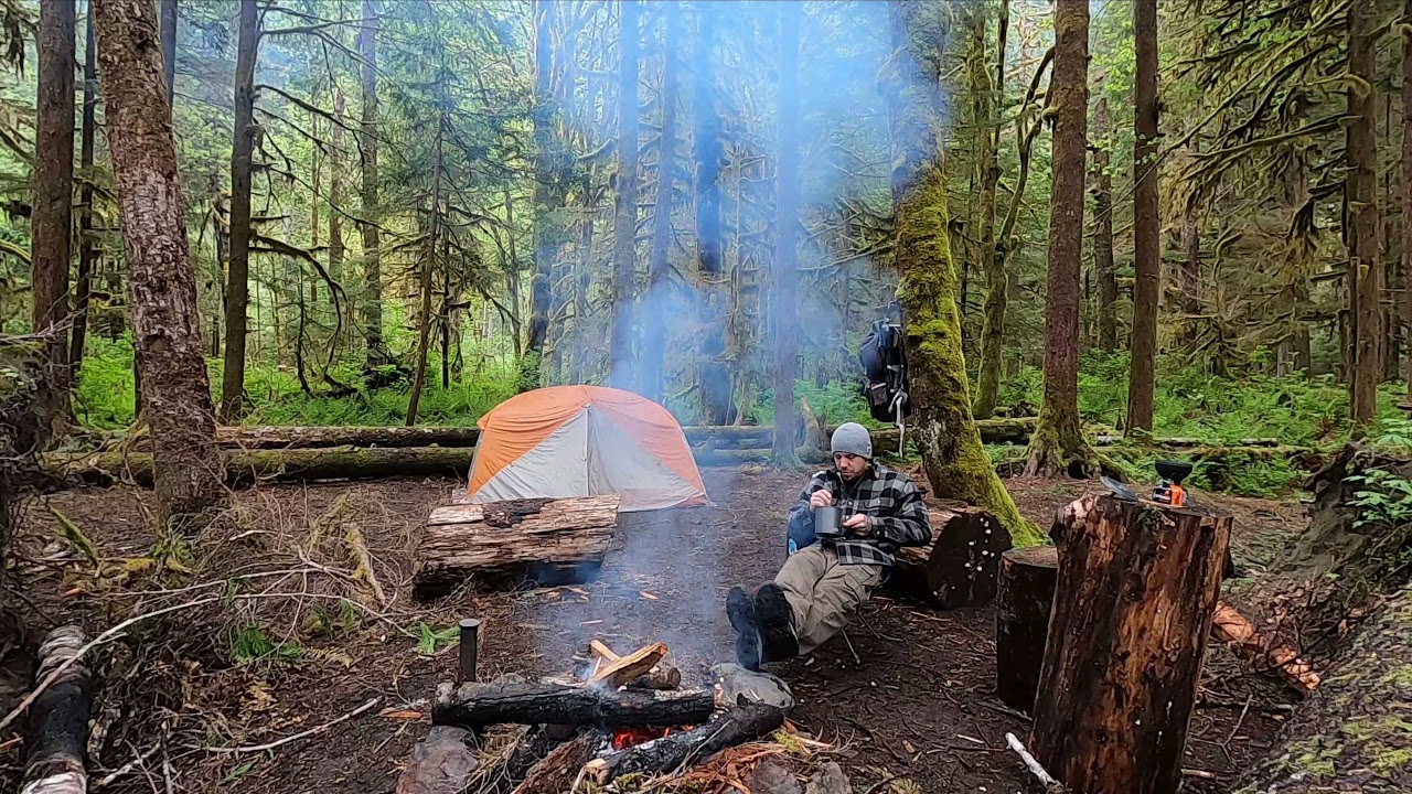 Backpacking to Nowhere.. Baker River Trail. 24 hour solo trip.