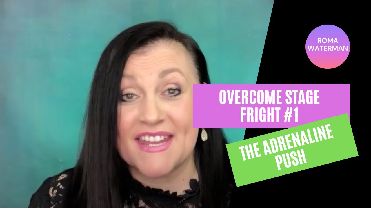 OVERCOMING STAGE FRIGHT #1: The Adrenaline Push (How To Sing)