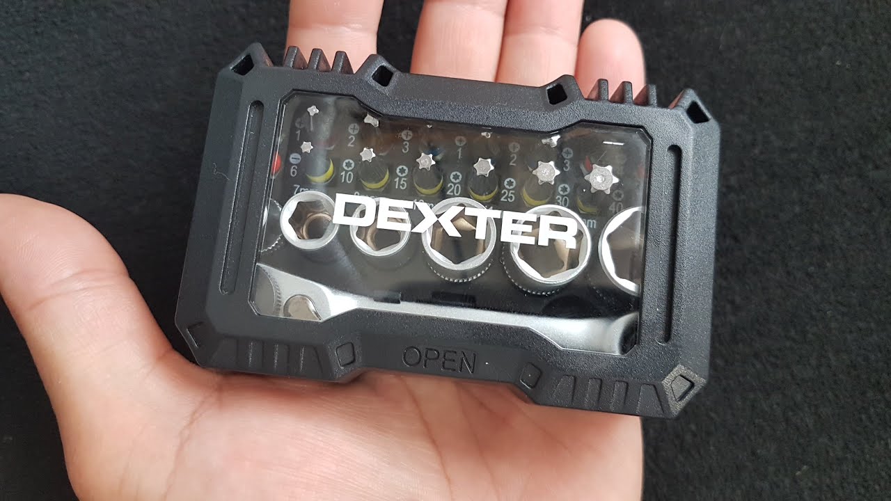 Juego de carraca DEXTER Ref. 82612542: compacto y con un precio muy competitivo