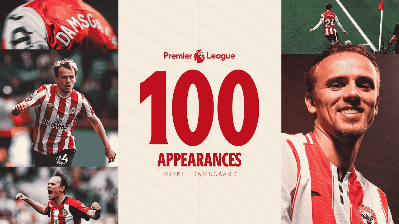&ldquo;I was so nervous to do a speech&rdquo; 😂 | Mikkel Damsgaard on his 100 Premier League games 💪
