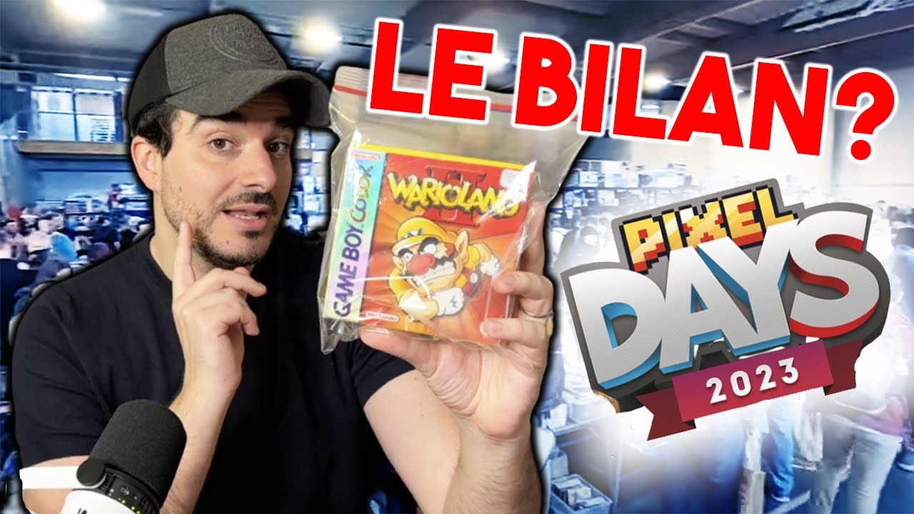 Mes gros achats jeux vidéo à la Pixel Days 2023 !