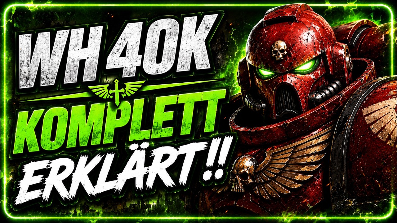 Alles &uuml;ber WARHAMMER 40K in 18 Minuten oder weniger! | Warhammer 40K f&uuml;r Einsteiger
