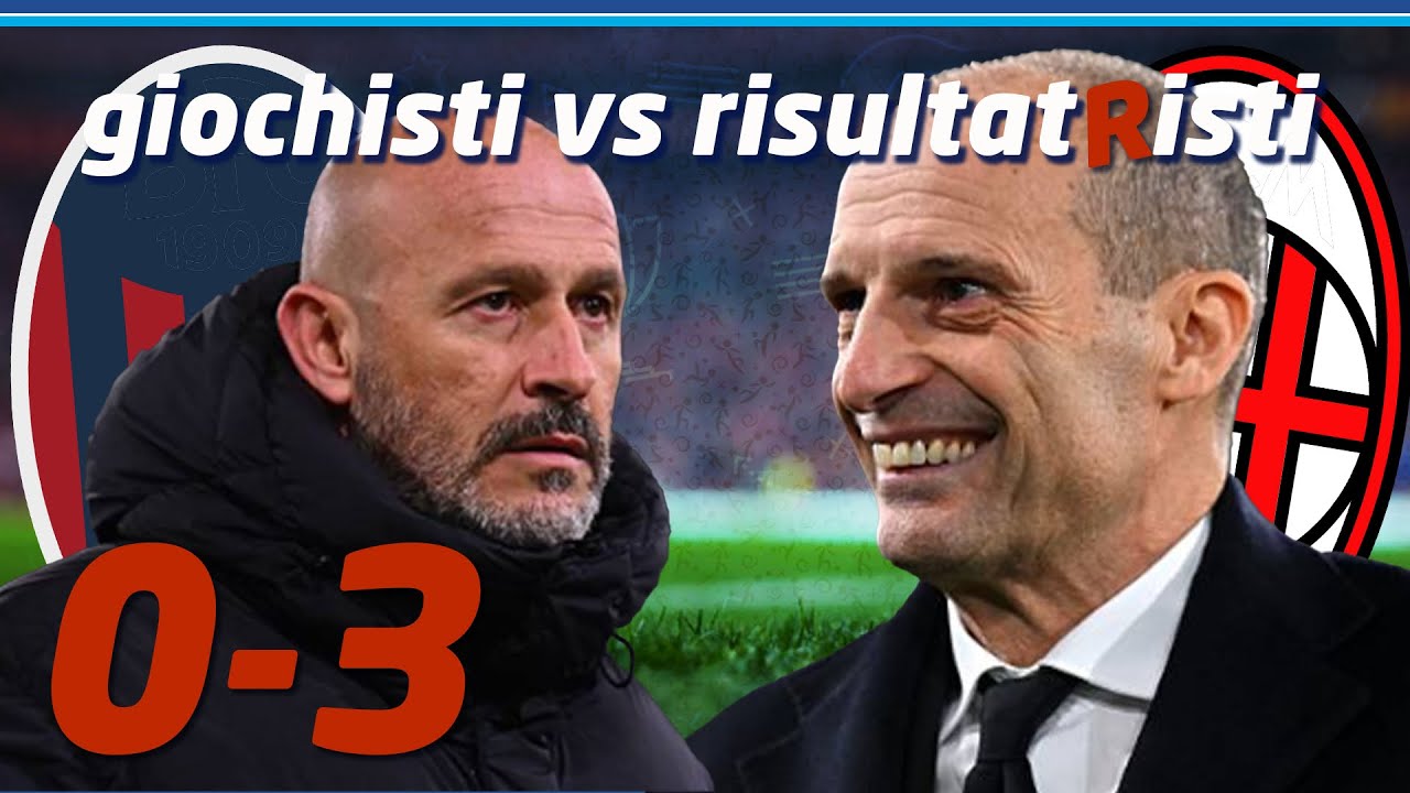 Che scoppola! BOLOGNA MILAN 0-3