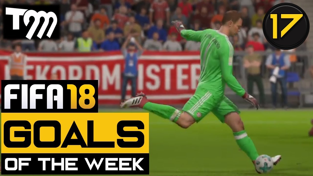 Fifa 18 - TOP 10 GOALS OF THE WEEK #17