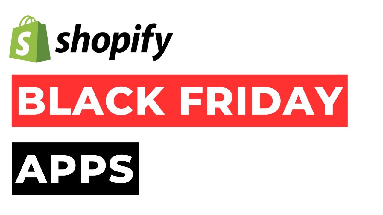 Лучшие приложения Shopify для Черной пятницы и Киберпонедельника