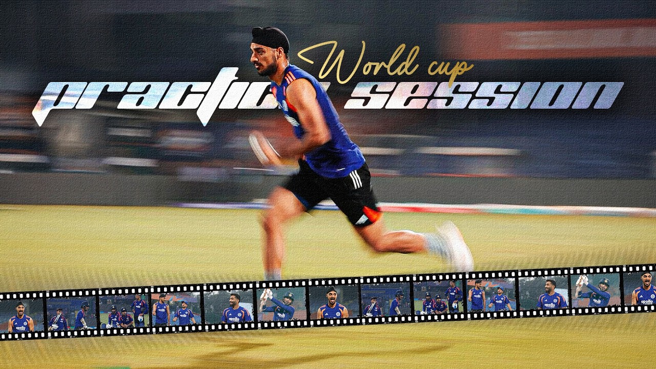 Behind The Scenes of World Cup Prep 🇮🇳