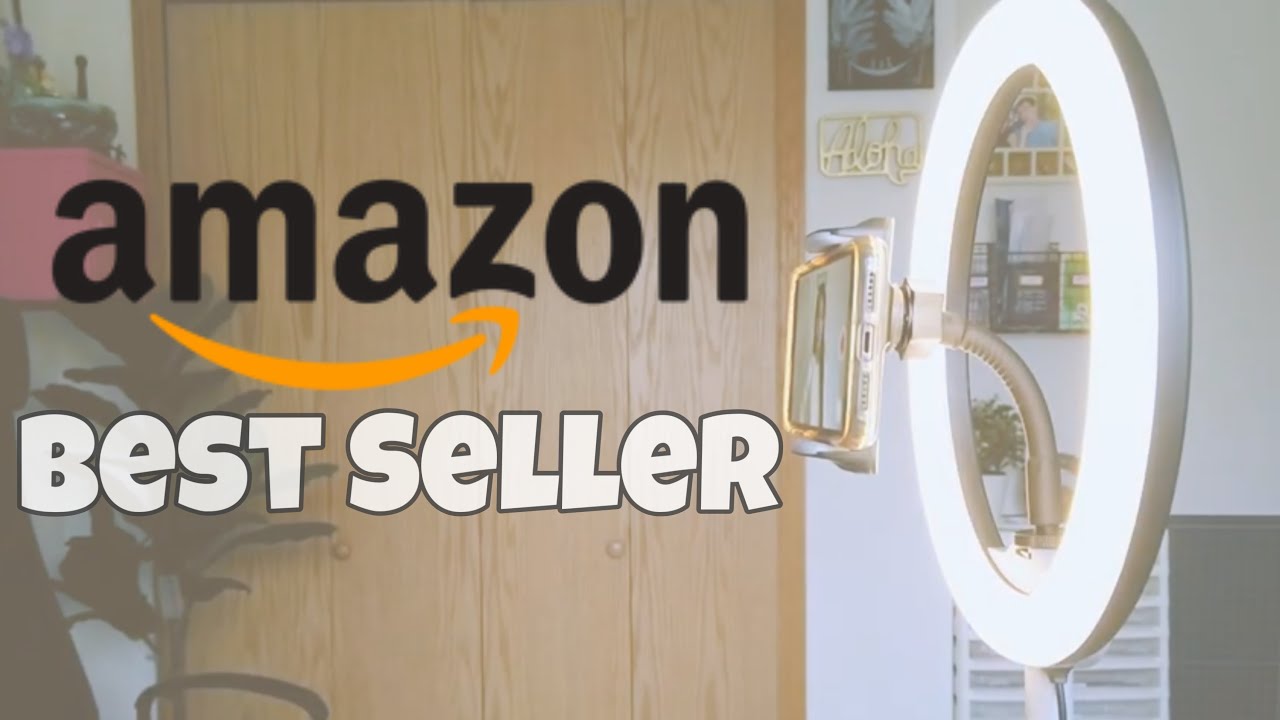 Обзор и распаковка кольцевого светильника UBeesize 10&rdquo; со штативом TR50 / ХИТ ПРОДАЖ AMAZON