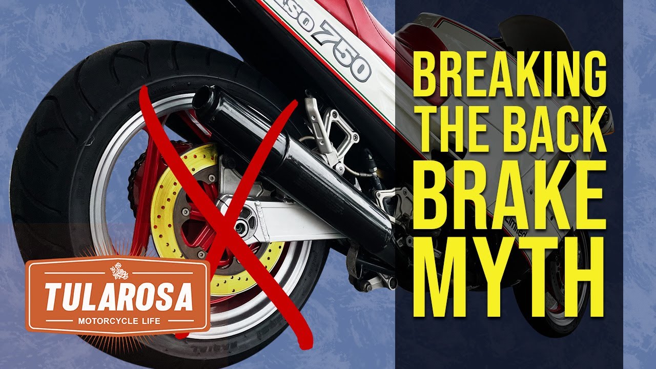 When to Use Your Back Brake on a Motorcycle