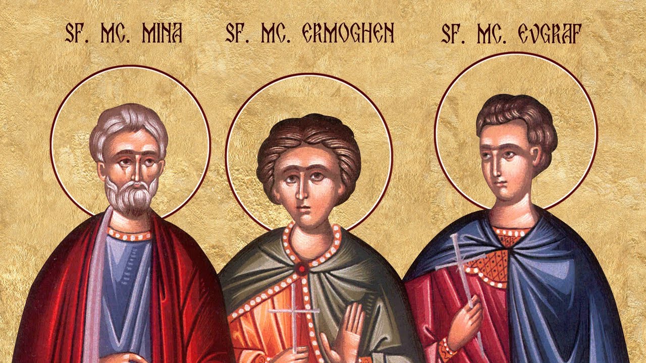 🔴LIVE 4K: Sfânta Liturghie - Sfântul Mucenic Mina, Ermoghen și Evgraf #10decembrie