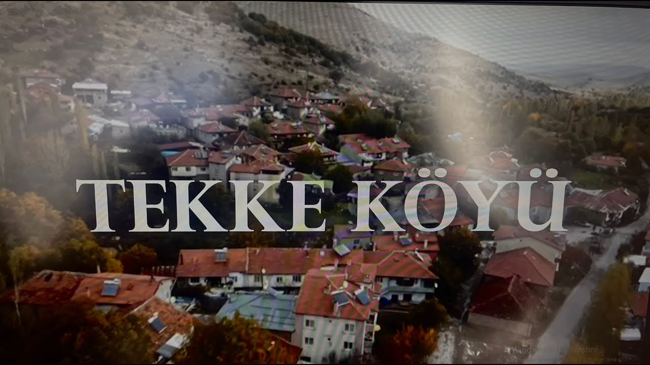AFYONKARAHİSAR ŞUHUT TEKKE KÖYÜ BELGESELİ