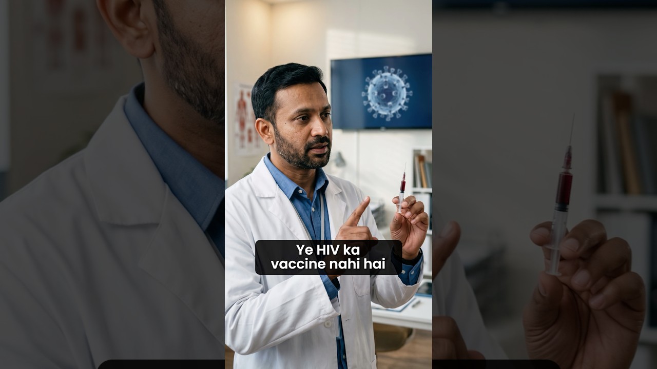 HIV Vaccine Available Hai? Truth You Should Know! 🦠 #doctoradvice #hiv #hivcare