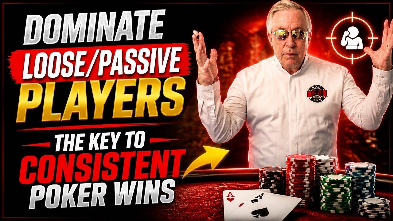 Dominate Loose/Passive Players: The Key to Consistent Poker Wins