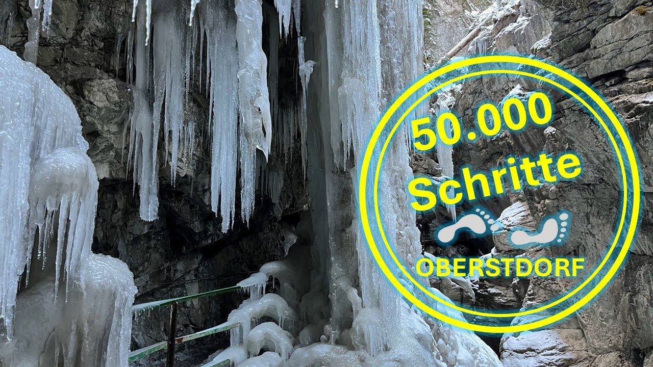 50.000 Schritte in Oberstdorf Illerursprung - Oytal - Moorweiher - coole Breitachklamm - Freibergsee