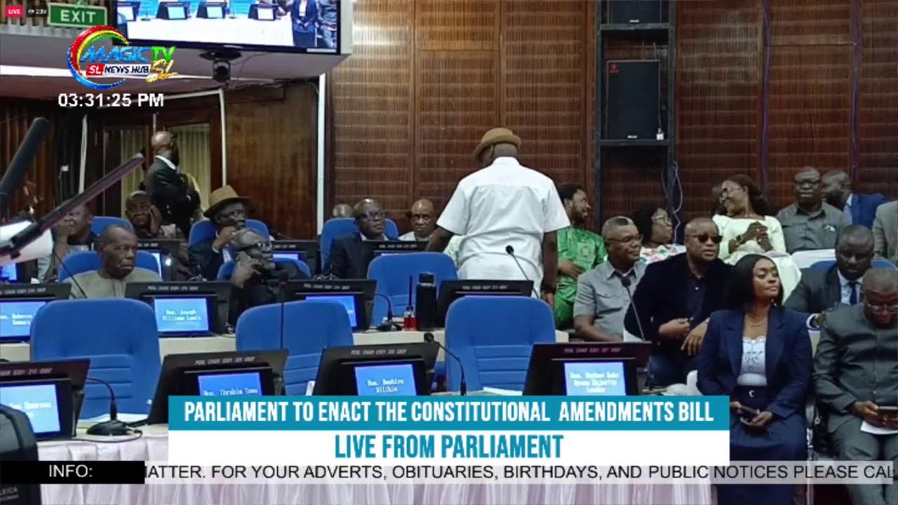 LIVE STREAM:CONSTITUTIONAL AMENDMENT BILL DEBATE (COMMITTEE STAGE 3) 10TH AUGUST 2026