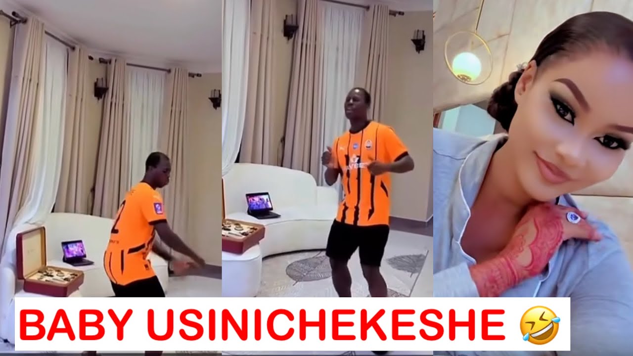 Tazama Bata La Aziz Ki Na Hamisa Mobeto Kwenye Jumba Lao La Kifahari