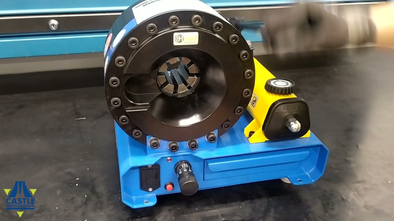 Hivall P16MC - Máquina de prensar manual con cajón de 8 mordazas - 021988