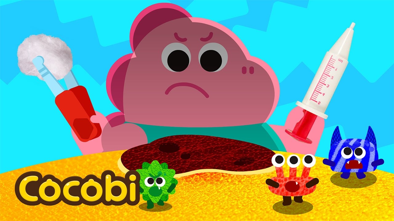 Don't Pick Your Scab Song! Germs Don’t Like Scabs | Cocobi Kids Songs & Nursery Rhymes |Hello Cocobi