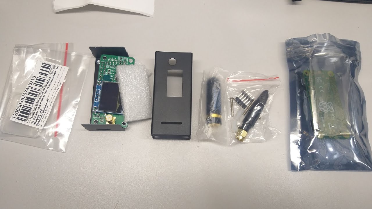 Peças para montar meu HOTSPOT - Unboxing