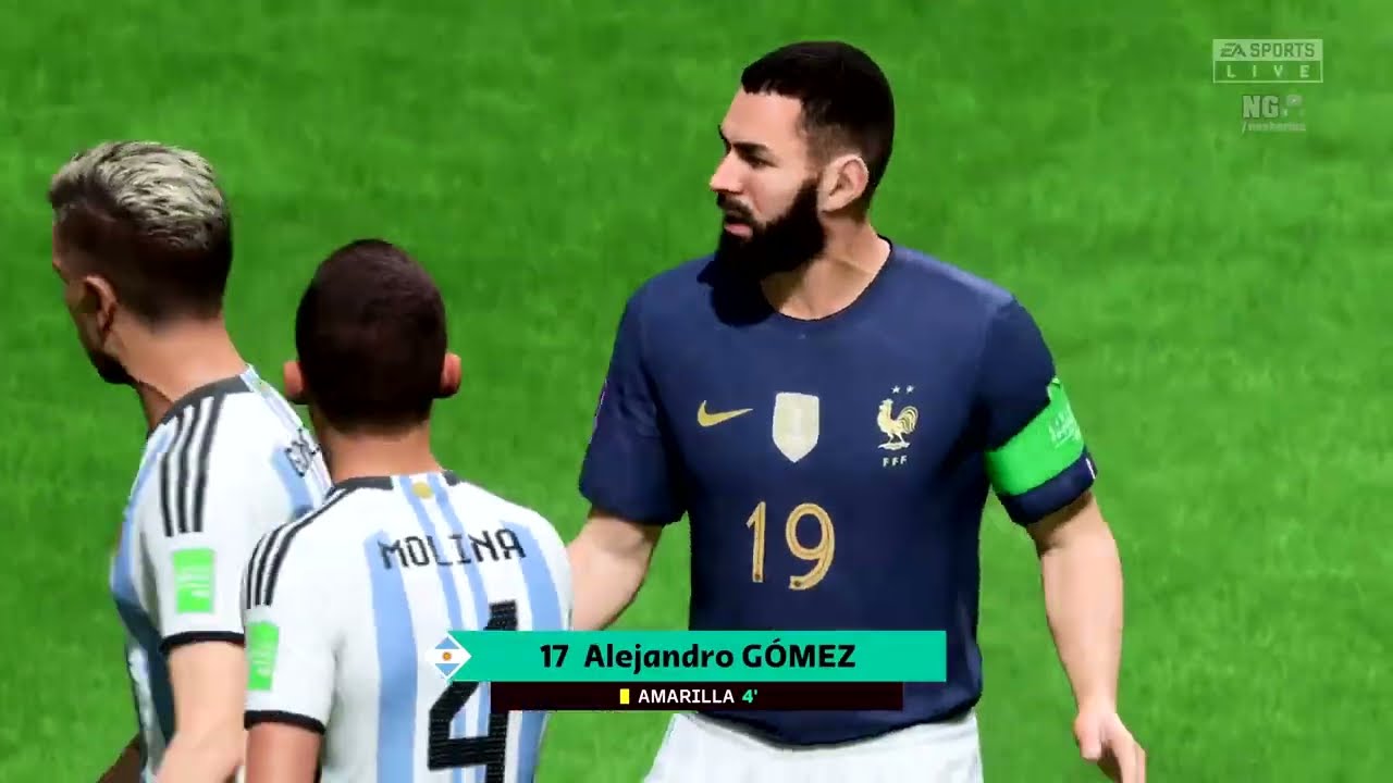 FIFA 23 - Mundial Qatar #9 - Semifinales (Francia vs Argentina y España vs Portugal)