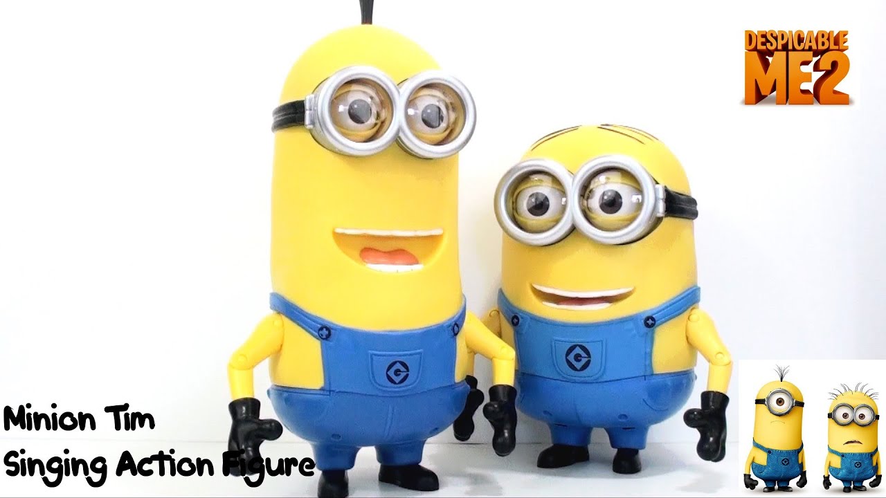 Video Review of the Despicable Me 2: Minion Tim Singing Action Figure