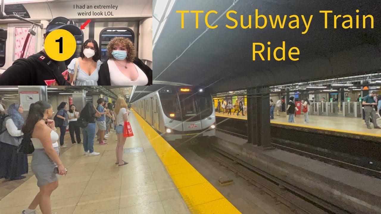 British Tourist Rides The Toronto Subway For The First Time Ever! 8/28/2023