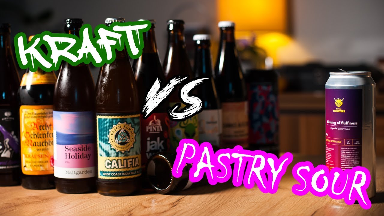Craft beer vs. pastry sour
