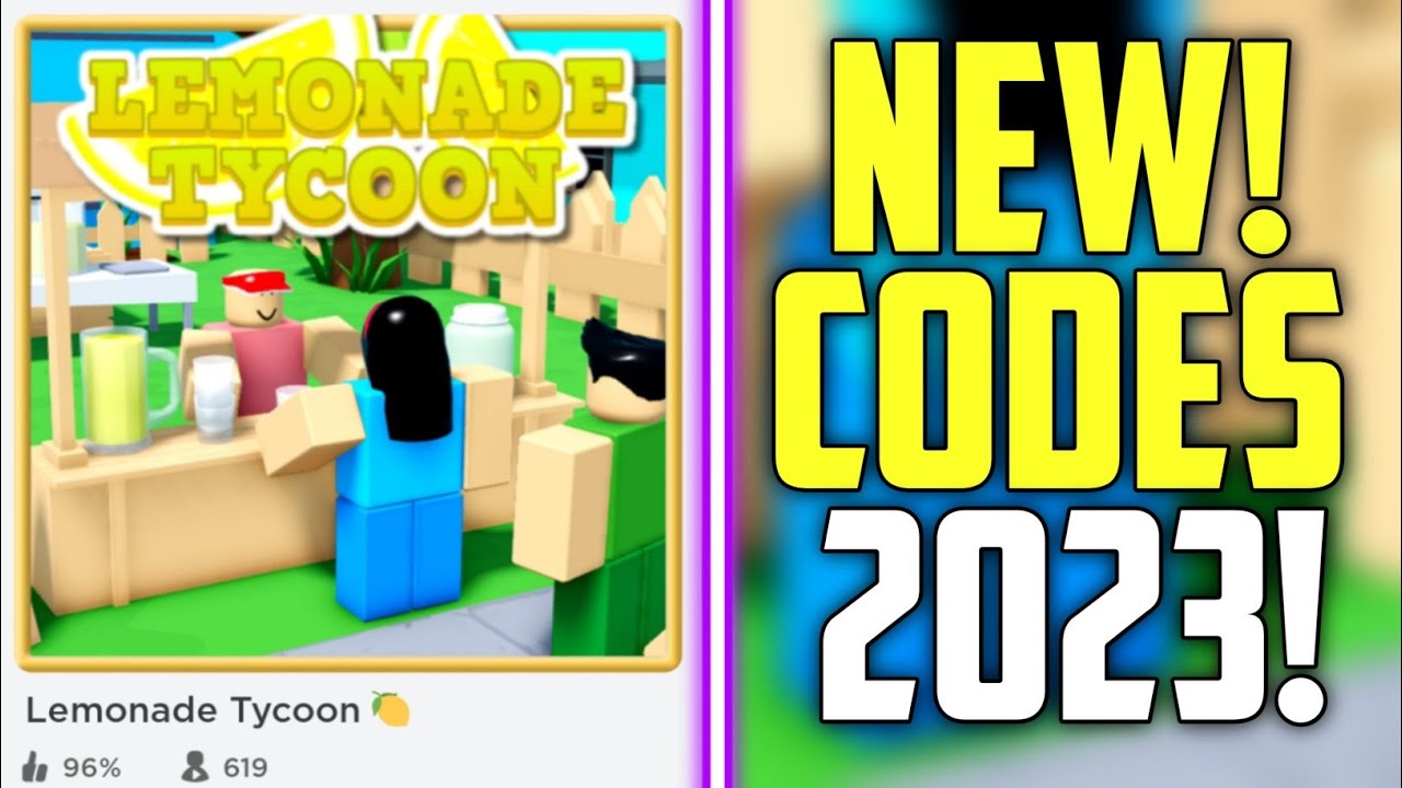 HURRY! - NEW LEMONADE TYCOON CODES 2023! 🍋