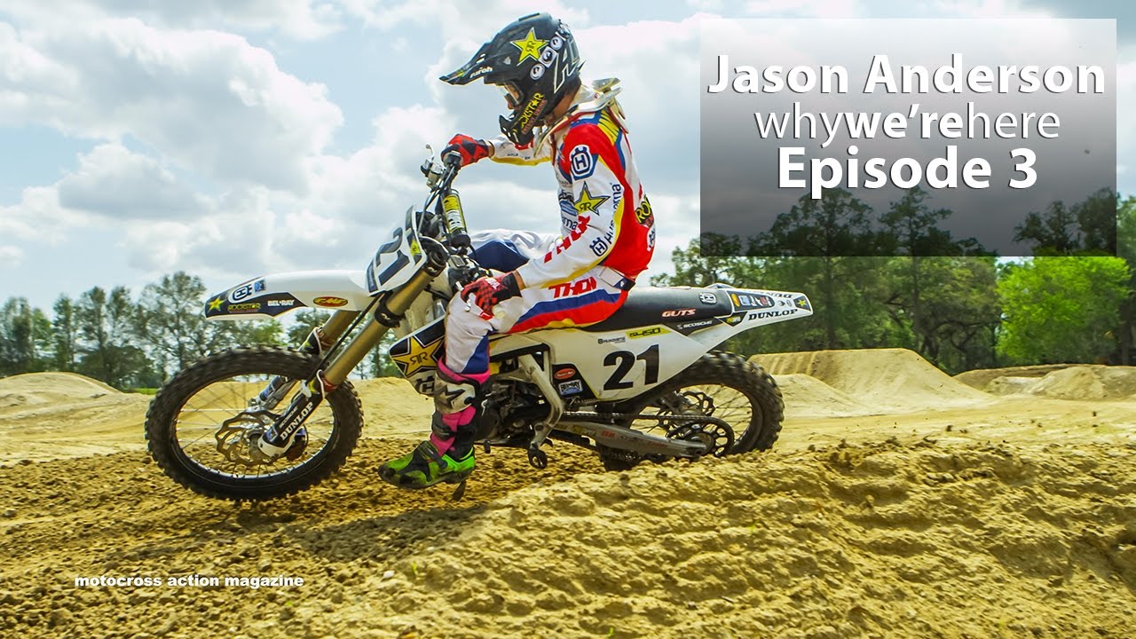 Jason Anderson wide open at Baker's Factory - Motocross Action Magazine