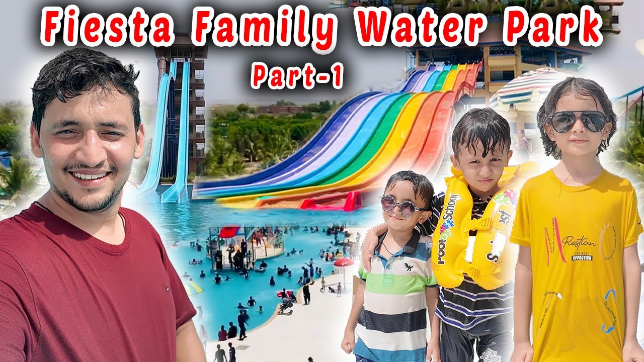 Going To Fiesta Water Park 🌊 😍 | Fiesta Family Water Park 2024 | Water Park Slides