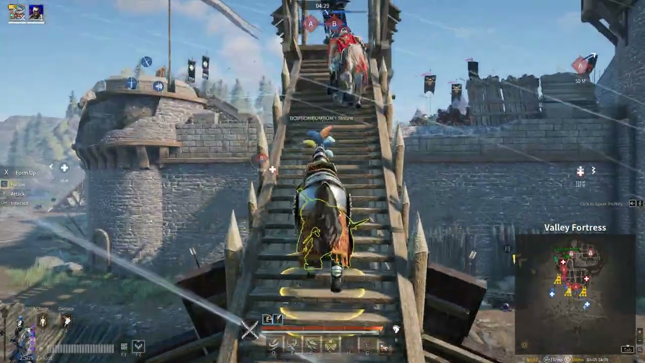 Conqueror's Blade-Strategic Shock Attack Valley Fortress