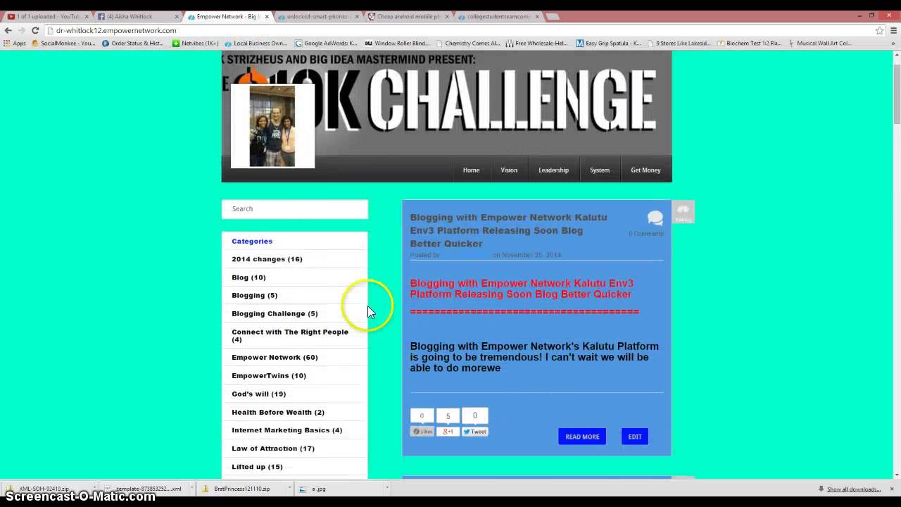 Day 6 of the Empower Network Blogging Challenge