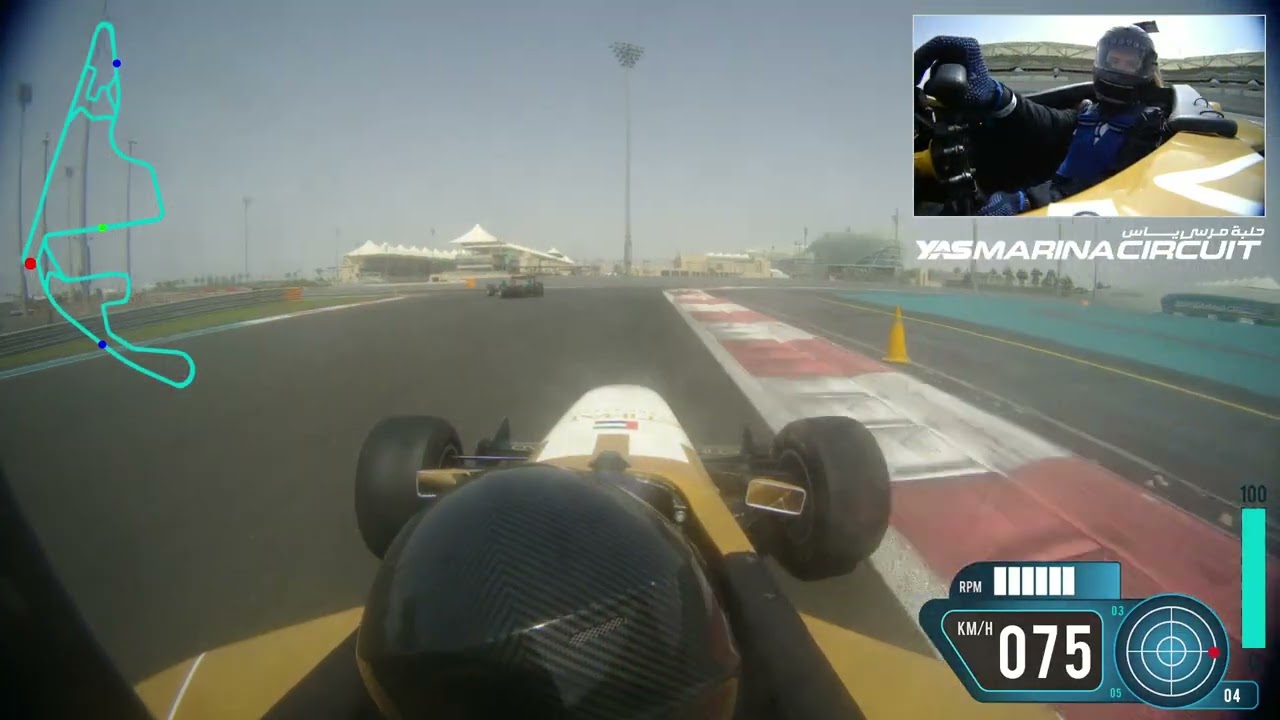 Onbord Yas Marina Circuit - Formula 3000 Driving Experience