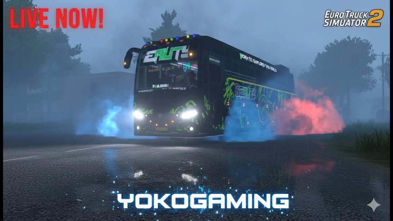 KERALA TOURIST BUS | LOGITECH G29 |    YOKOGAMING |  #eurotrucksimulator2