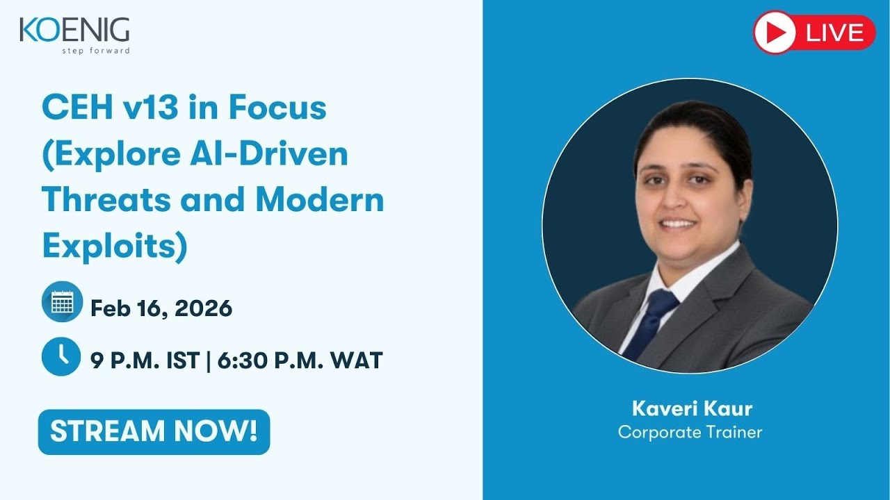 CEH v13 in Focus (Explore AI-Driven Threats and Modern Exploits)
