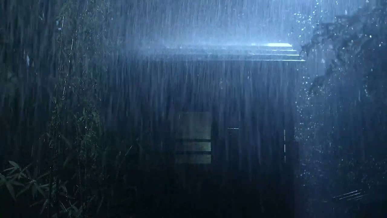 Arms Rain Relax | Il suono naturale della pioggia fuori dalla finestra rilassa la mente