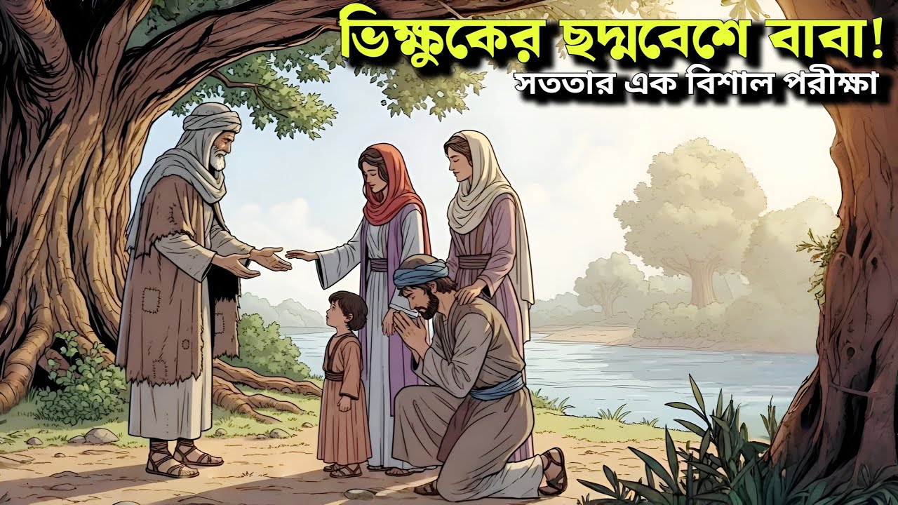 ভিক্ষুকের ছদ্মবেশে বাবা | সততার এক বিশাল পরীক্ষা | ইসলামিক শিক্ষানীয় গল্প | Mainul Voice