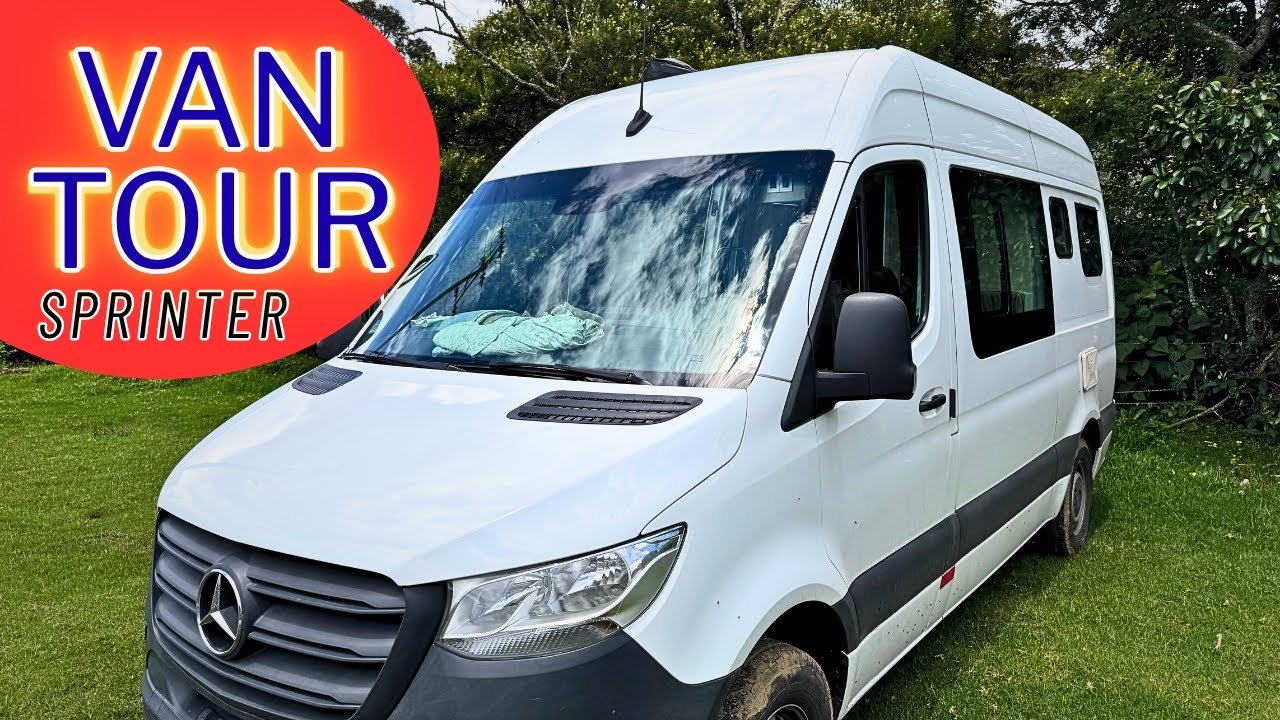 VAN TOUR  Motorhome Nueva Mercedes SPRINTER 416 (Ushuaia a Alaska)  V0001.   #sprinterbuild #w907